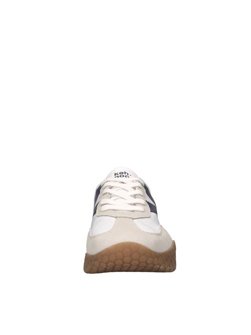 Sneakers in camoscio ecopelle e tessuto KEH NOO | S00KM9313BIANCO-NAVY